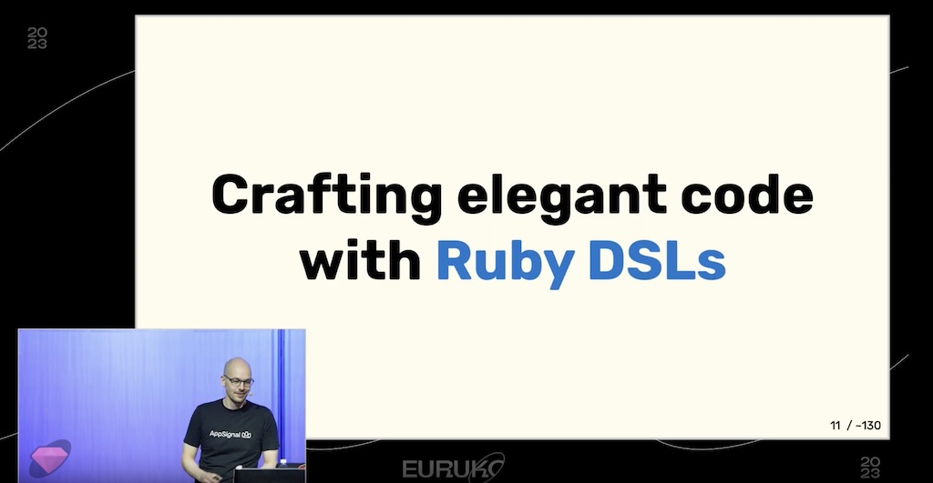 Crafting elegant code with Ruby DSLs