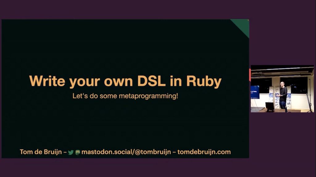 Write your own Domain Specific Language in Ruby
